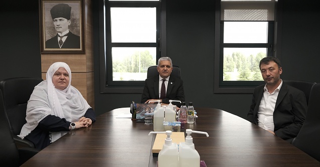 Mihalgazi Belediye Başkanı Akgün’den iş birliği ziyareti